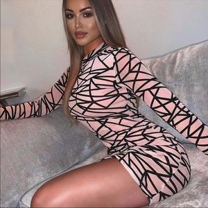 NEW W&B Abstract Dress